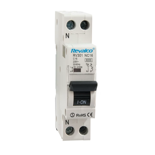 Int.Aut.Magter. 1mod DIN DPN 1P+N 6A Curva C 6kA